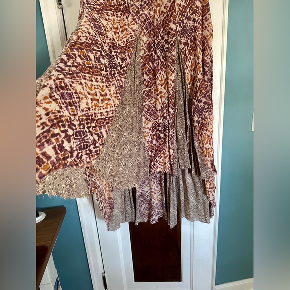 Free People Floral Bohemian Skirt - Picture 3 of 6